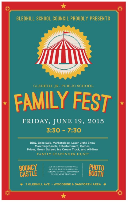 Family Fest 2015 poster